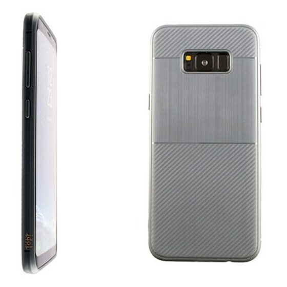 Θήκη Samsung Galaxy S8+ - Idol 1991 Carbon TPU - Grey image 0