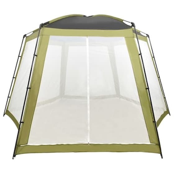 Vidaxl Σκίαστρο Πισίνας Πράσινο 500 X 433 X 250 Εκ. Υφασμάτινο image 2