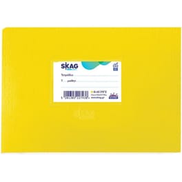Τετράδιο Με Ραφή SKAG A5 Κίτρινο (1 Τεμάχιο)