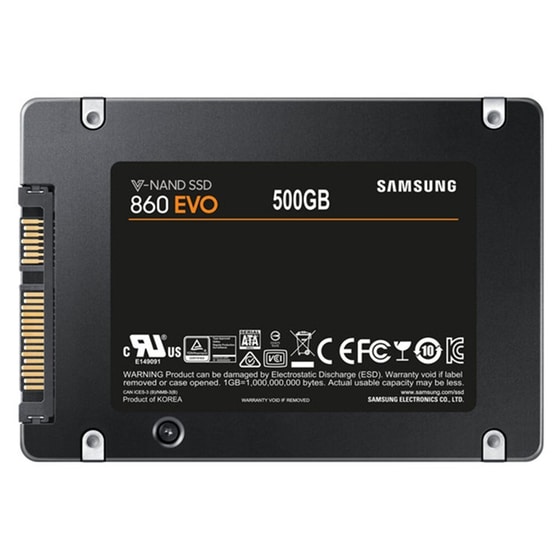 SSD Εσωτερικός σκληρός δίσκος Samsung 860 EVO 500GB 2.5" SATA 3 image 1
