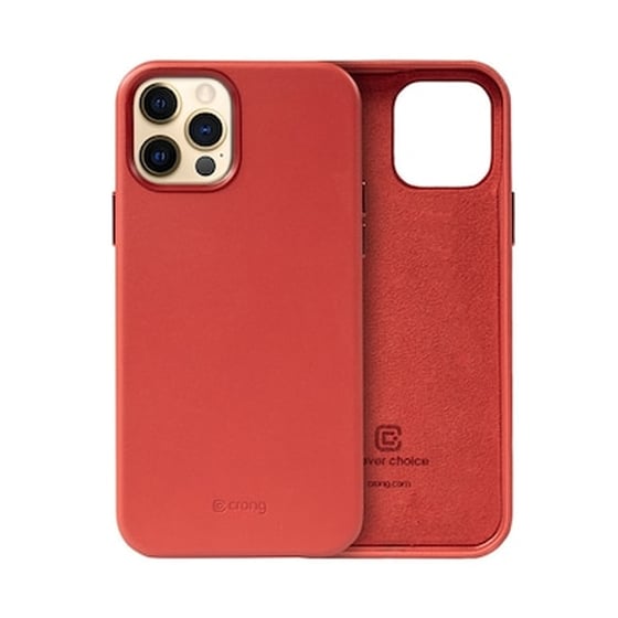 Θήκη Apple iPhone 12 Pro Max - Crong Essential Eco Leather - Red image 1