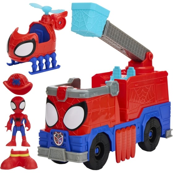 Marvel Spidey and his Amazing Friends Rescue-Webs Fire engine image 2