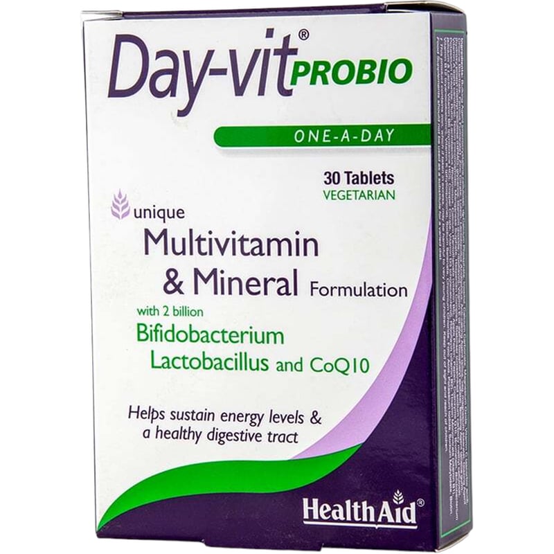 Health Aid Day-Vit Probio - 30 ταμπλέτες