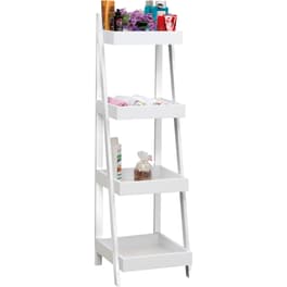 Ραφιέρα ArteLibre Lavinia από MDF 43x40x136 cm - Λευκό