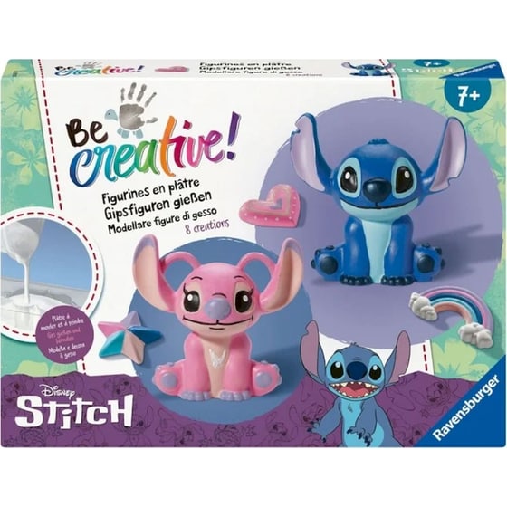 Ravensburger Be Creative! DIY Φιγούρες Stitch & Angel (23877) image 0