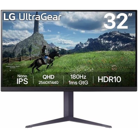 LG UltraGear 32GS85Q Gaming Monitor 32'' QHD Nano IPS Flat 180Hz 1ms image 0