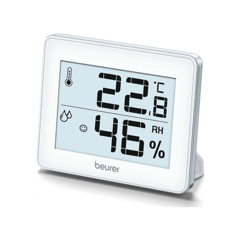 Θερμόμετρo/Υγρασιόμετρo Beurer Επιτραπέζιο - Λευκό BEURER
