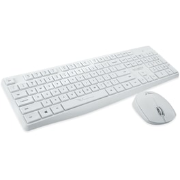 Alcatroz Xplorer Air 6600 Ασύρματο Σετ Πληκτρολόγιο & Ποντίκι Λευκό (US)