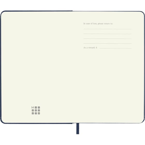 Ημερολόγιο Ημερήσιο Moleskine 2025 12M Pocket Blue Hard image 3