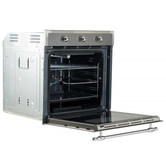 BERTAZZONI F605HERGKNE(GPL) 76 Lt Μαύρος Εντοιχιζόμενος Φούρνος Άνω Πάγκου Υγραερίου image 1
