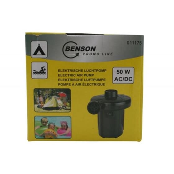 Ηλεκτρική Τρόμπα Αέρος Ac/dc 50w 220v 12v Με 3 Κεφαλές 011175 Benson image 1