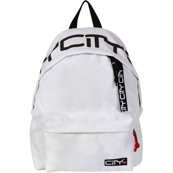 Τσάντα Πλάτης City The Drop Letters On White 2 Θηκών Άσπρο image 0