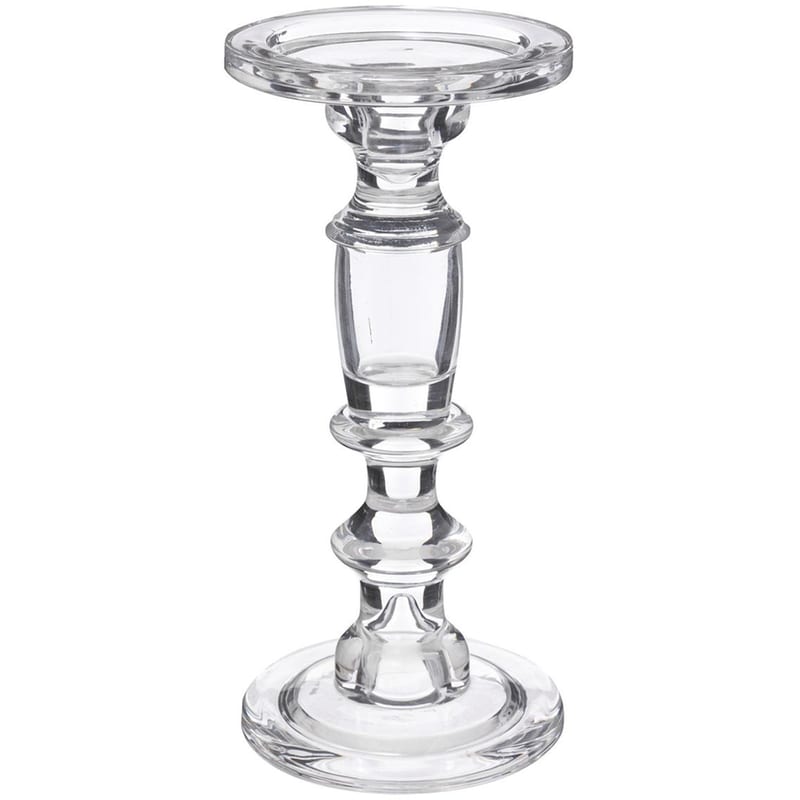 Κηροπήγιο Spitishop A-s Holder Clear 189196 Γυάλινο 11.4x24.5 cm - Διάφανο