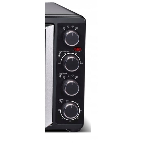 TURBOTRONIC TT-FEO55 55 Lt Μαύρο Ηλεκτρικό Φουρνάκι image 2