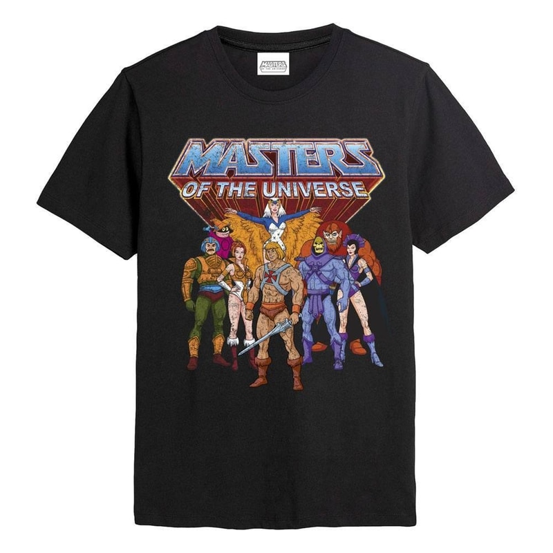 PCMERCH T-shirt Masters Of The Universe Classic Characters - Μαύρο