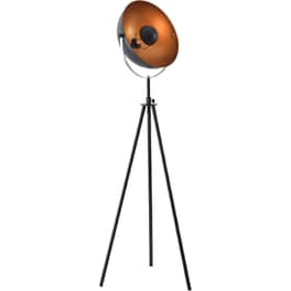 Φωτιστικό Δαπέδου Aca Decor Camara E27 Μεταλλικό - Μαύρο