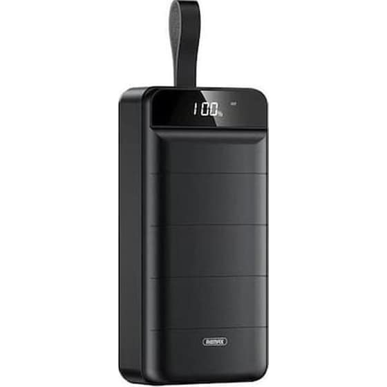 Powerbank Remax LED RPP-185 50.000mAh - Μαύρο image 0