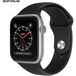 Λουράκι Sonique Soft Band για Apple Watch 42/44/45/49mm - Μαύρο