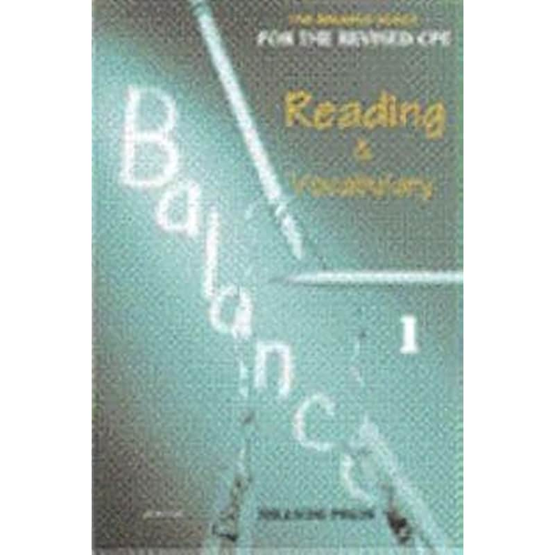 Balance 1 CPE Students Book (Reading Vocabulary) Revised