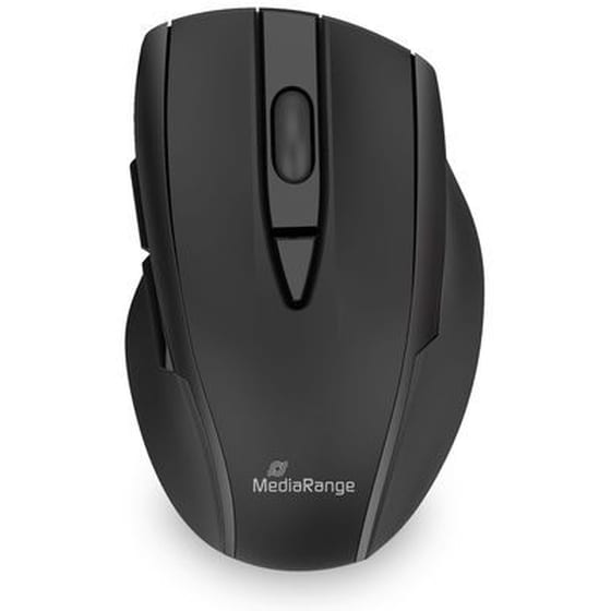 Mediarange MROS217 Ασύρματο Standard Ποντίκι - Μαύρο image 0