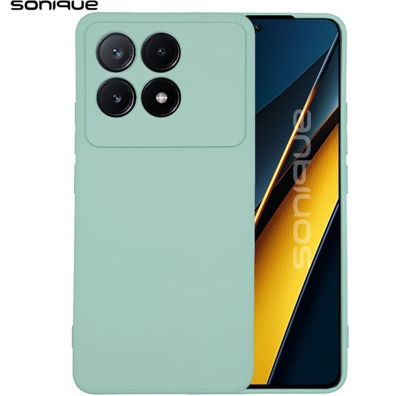 SONIQUE Θήκη Xiaomi Poco F6 Pro 5G - Sonique Σιλικόνης My Colors - Βεραμάν