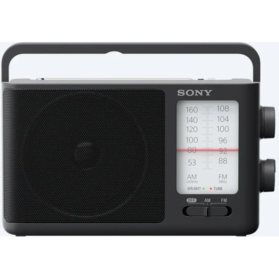 Φορητό ραδιόφωνο με ηχείο SONY ICF-506 -Μαύρο image 2