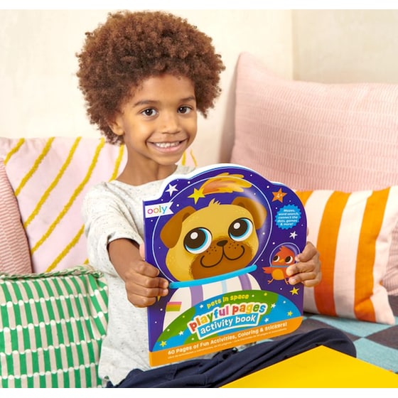 Βιβλίο Ζωγραφικής & Χειροτεχνίας Ooly Pets In Space image 6
