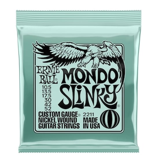 Σετ 6 Χορδές Ηλεκτρικής Κιθάρας Ernie Ball 2227 Nickel Ultra Slinky 010-048 image 0