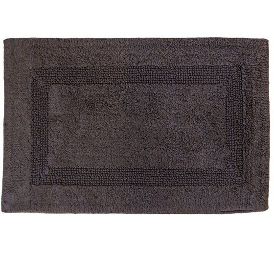 Πατάκι Μπάνιου Δημητράκας Rainbow Cutloop 05580.003 Βαμβακερό 45x65cm - Ανθρακί image 0