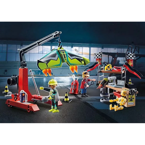 PLAYMOBIL® Air Stunt Show Συνεργείο επισκευών (70834) image 5