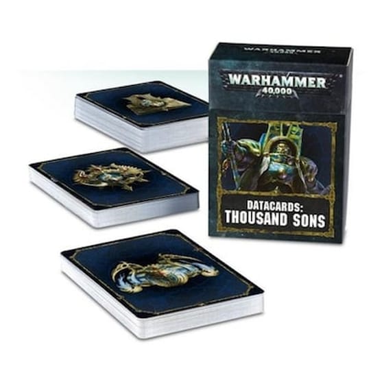Datacards: Thousand Sons Επιτραπέζιο (Games Workshop) image 0