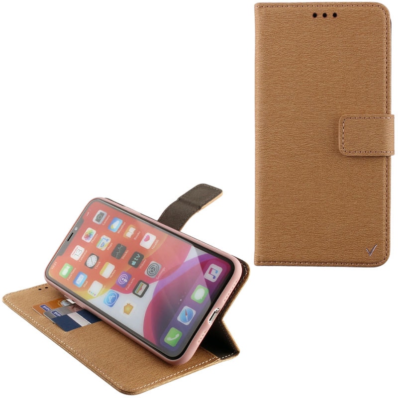 Θήκη Apple iPhone 11 Pro Max - Volte-tel Allure Magnet Book Stand Clip - Gold VOLTE-TEL