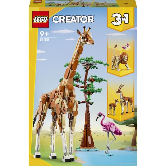 LEGO® Creator 3in1 Wild Safari Animals (31150) image 0
