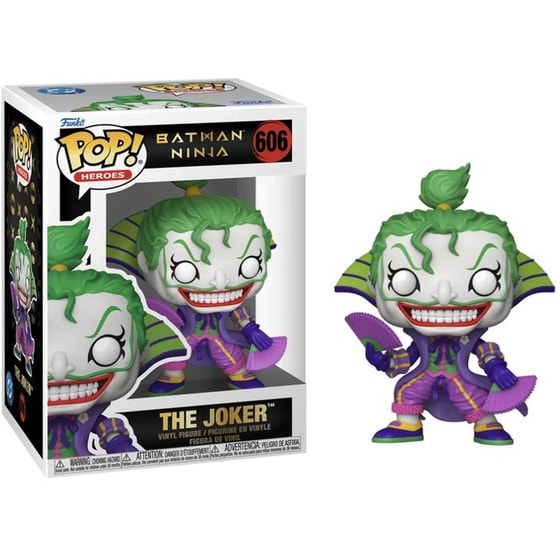 Funko Pop! Heroes: Batman Ninja - The Joker #606 Vinyl Figure image 0