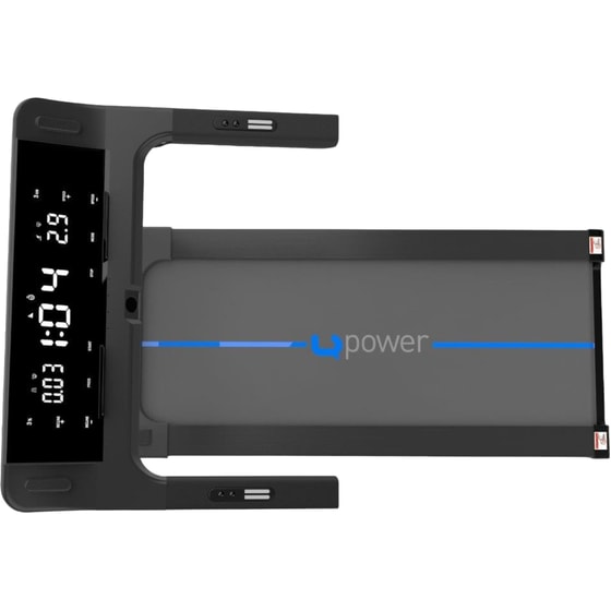 Ηλεκτρικός Διάδρομος Γυμναστικής Upower Marathon 200 Slim 2.0 HP - Μαύρο/ Μπλε image 6