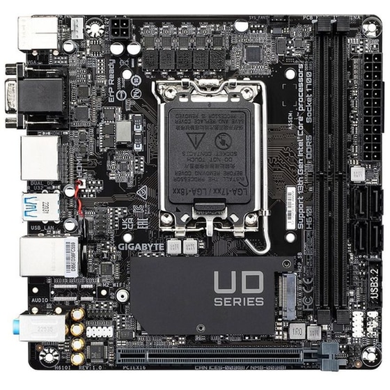 Gigabyte H610I Intel H610 Mini ITX με Socket Intel 1700 image 0