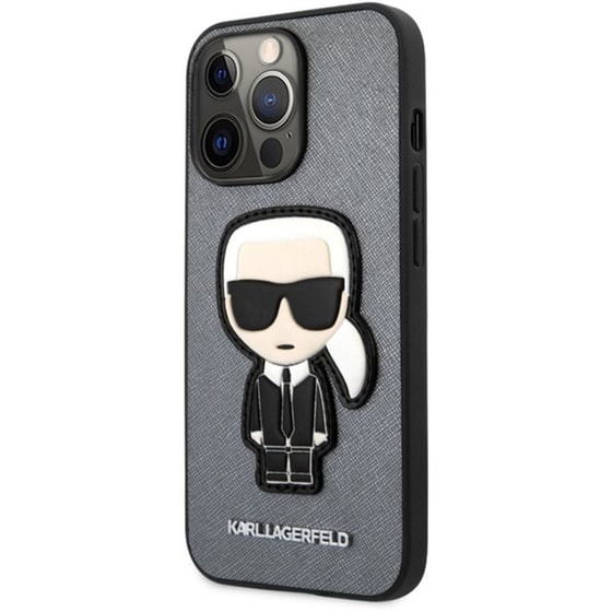 Θήκη Apple iPhone 13 Pro - Karl Lagerfeld - Ασημί image 2