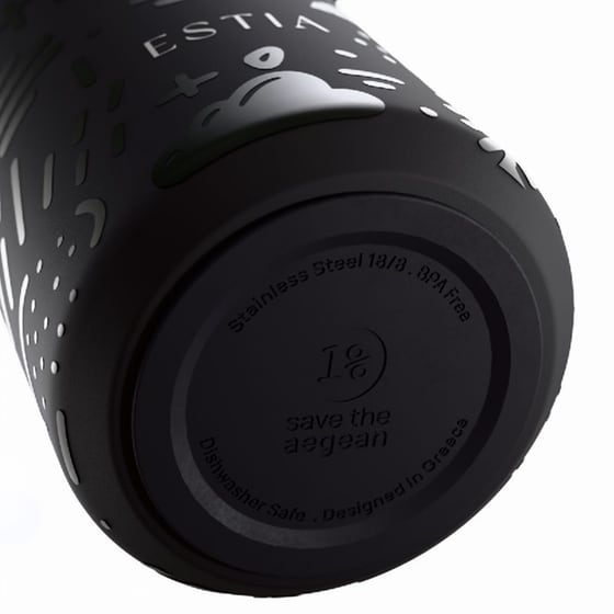 Θερμός Estia Save The Aegean Pulse Noir Echo 500ml image 1
