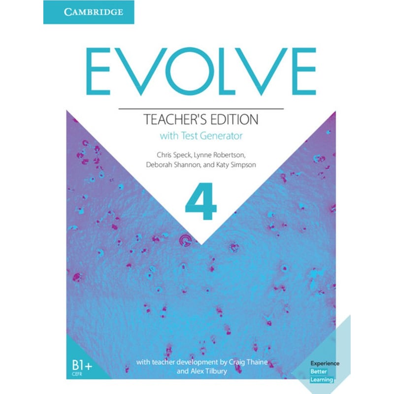 Evolve Level 4 Teachers Edition with Test Generator