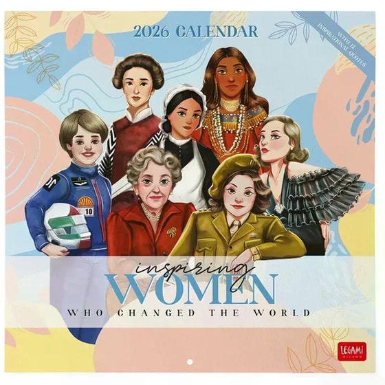 Ημερολόγιο Τοίχου Legami 2026 Inspiring Women 30x29cm image 0