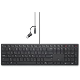 Dell KB525C Ενσύρματο Πληκτρολόγιο (GR) - Μαύρο