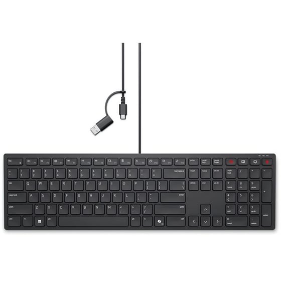 Dell KB525C Ενσύρματο Πληκτρολόγιο (GR) - Μαύρο image 0
