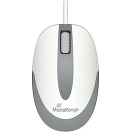 MediaRange MROS214 Ενσύρματο Ποντίκι - Λευκό