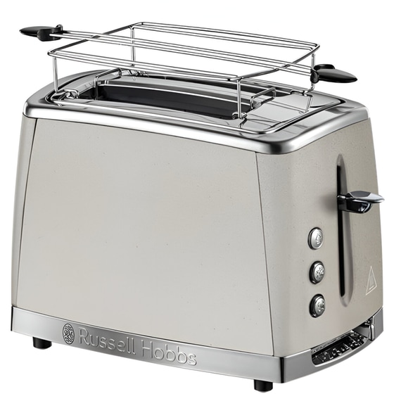 RUSSELL HOBBS LUNA TOASTER 2SL STONE 26970-56 2 Θέσεων 1550W Μπεζ Φρυγανιέρα image 0