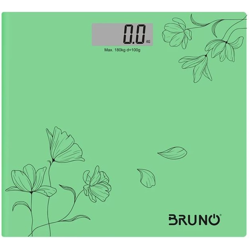 BRUNO Ψηφιακή Ζυγαριά Σώματος Bruno BRN-0054 Πράσινο