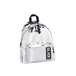 Τσάντα Πλάτης The Drop Trendy Silver 2 Θηκών Ασημί