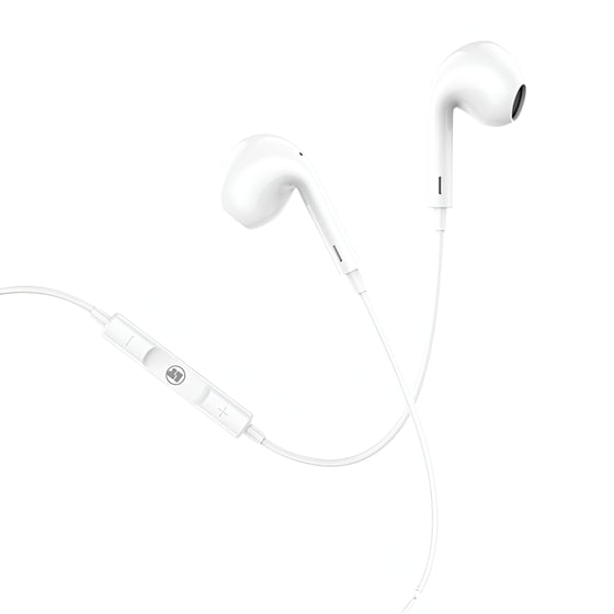 Ακουστικά Handsfree Lamtech LAM020939 USB-C - Λευκά image 1