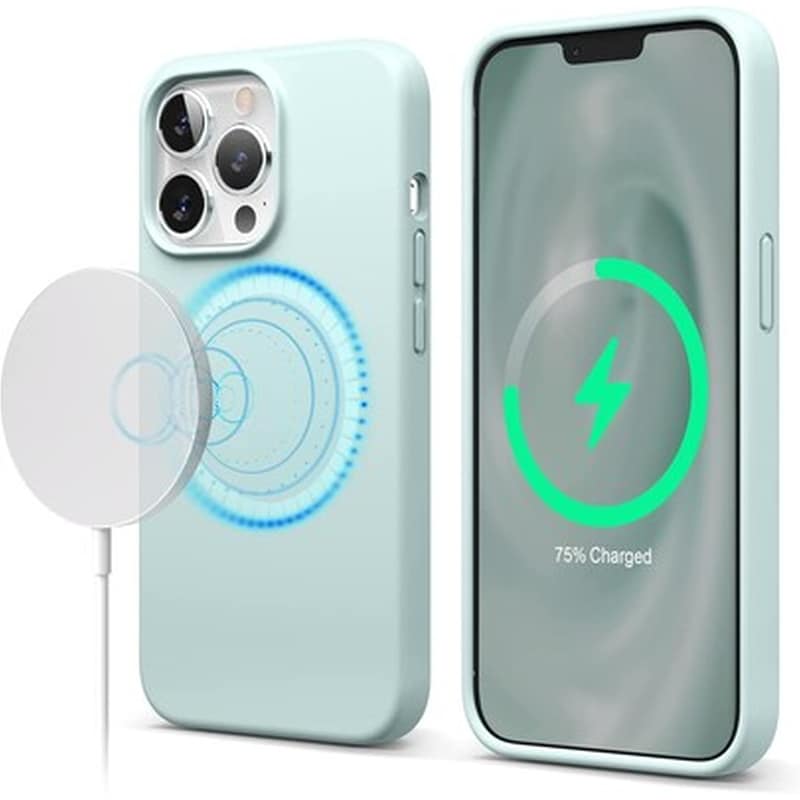 ELAGO Θήκη Apple iPhone 13 Pro - Elago Soft Silicone Magsafe - Mint