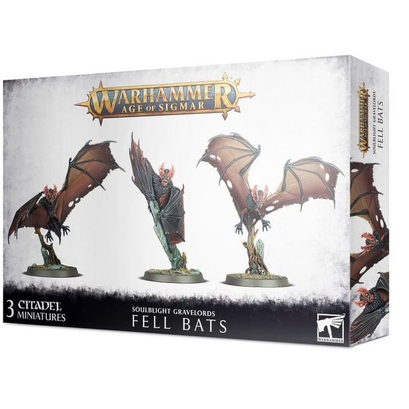 GAMES WORKSHOP Soulblight Gravelords: Fell Bats Warhammer: Age of Sigmar GAMES WORKSHOP