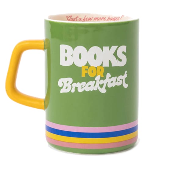Κούπα Ban.do Κεραμική Books for Breakfast 350 ml - Πολύχρωμη image 2